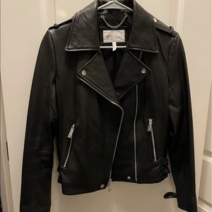 Bcbg leather jacket